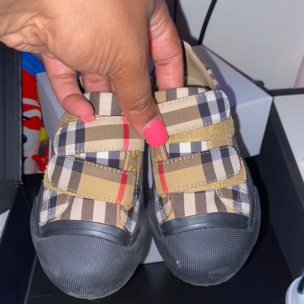 Authentic Burberry Toddler Sneakers